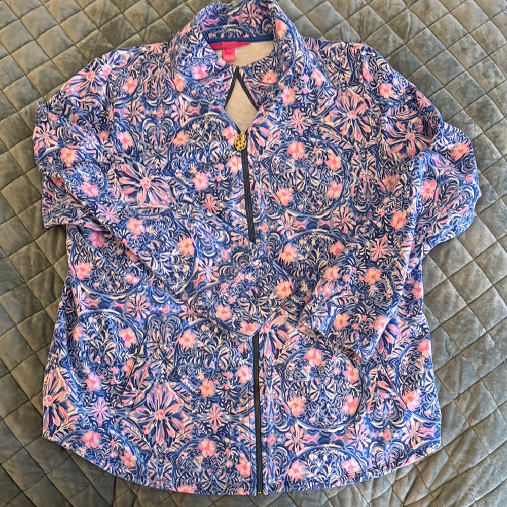Lilly Pulitzer Leona Zip-Up